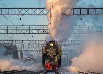 Поезд Деда Мороза сделает в Приамурье семь остановок