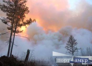 Природные пожары в Приамурье охватили десятки тысяч гектаров