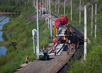 В Приамурье обновили почти 82 километра железнодорожных путей