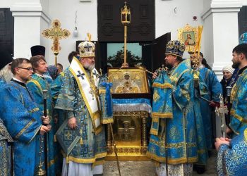В Благовещенске состоялся праздничный крестный ход с Албазинской иконой