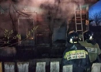 Два человека погибли в пожаре в Амурской области