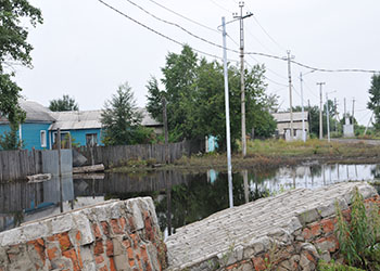 Томь в Белогорске уже превысила уровень 2013 года