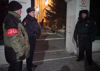 За общественным порядком в Рождество в Приамурье следили полицейские, росгвардейцы и казаки