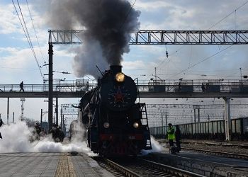 Поезд «Победа» добрался до Белогорска