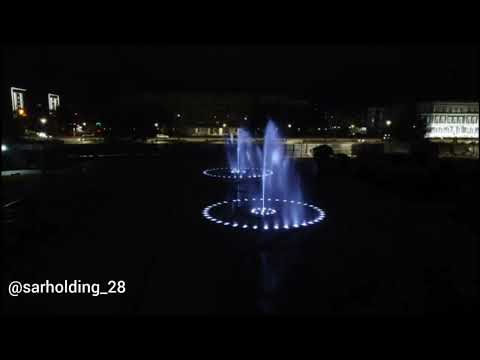Уникальный фонтанный комплекс Благовещенска запустили в тестовом режиме