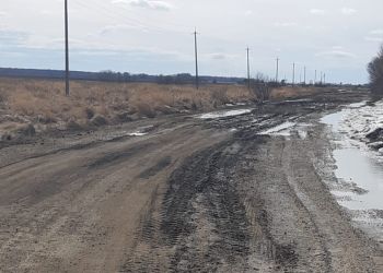В Серышевском районе изменили сельский маршрут из-за размытой дороги