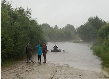 Волна паводка дошла до Свободненского района