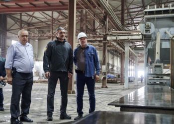 Губернатор Приамурья посетил Благовещенский газобетонный завод