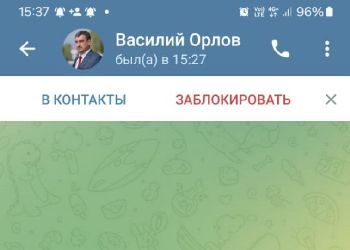 Амурчан в Telegram «атакует» клон Василия Орлова