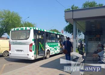 В Благовещенске автобусы частично возвращаются на привычные маршруты