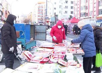 Утренний рынок возобновил работу в Хэйхэ
