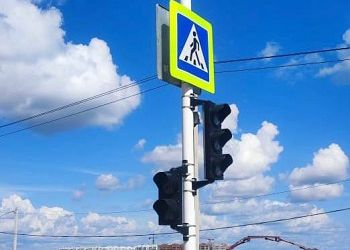 Вызывной светофор устанавливают на въезде из Чигирей в Благовещенск