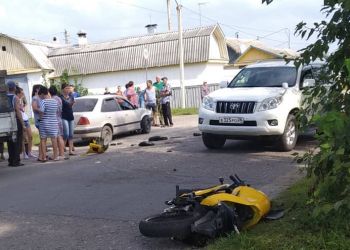 Мотоциклист и его пассажир пострадали в аварии в Серышевском районе