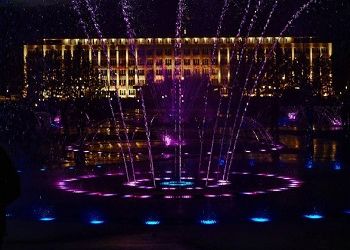 Аллея фонтанов «устроит концерт» на выходных