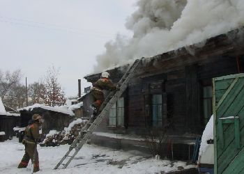 В Белогорске в пожаре погиб мужчина