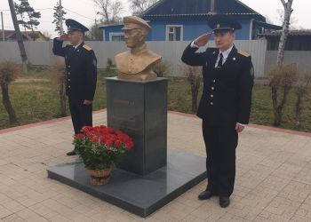 В Приамурье почтили память чекиста, павшего в неравно бою с фашистами