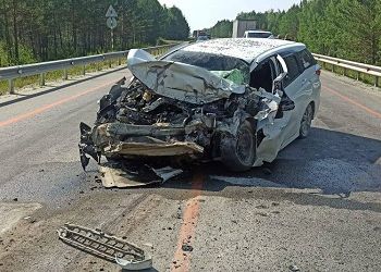 В Приамурье водитель «Хонды» погиб в ДТП с КамАЗом