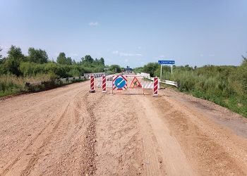 Важный мост ремонтируют на трассе Благовещенск — Бибиково