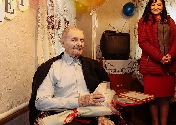 Житель Белогорска отпраздновал 100-летний юбилей