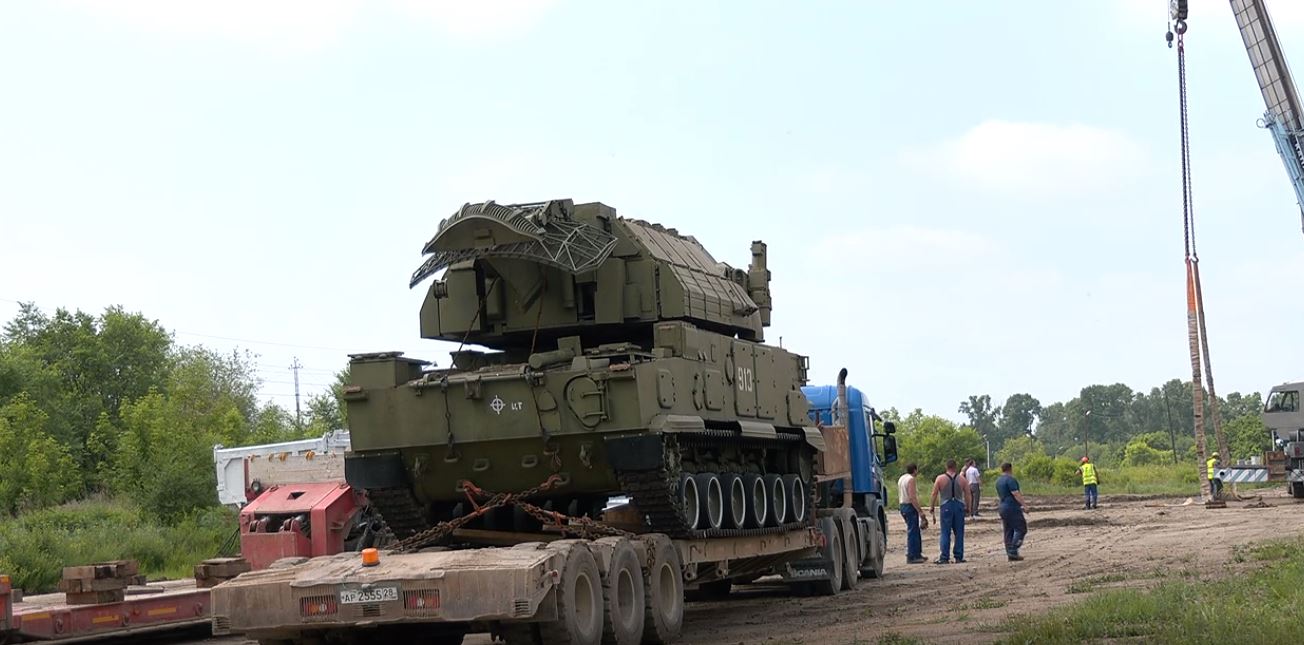 В Благовещенск доставили зенитно-ракетные комплексы «ОСА» и «ТОР»