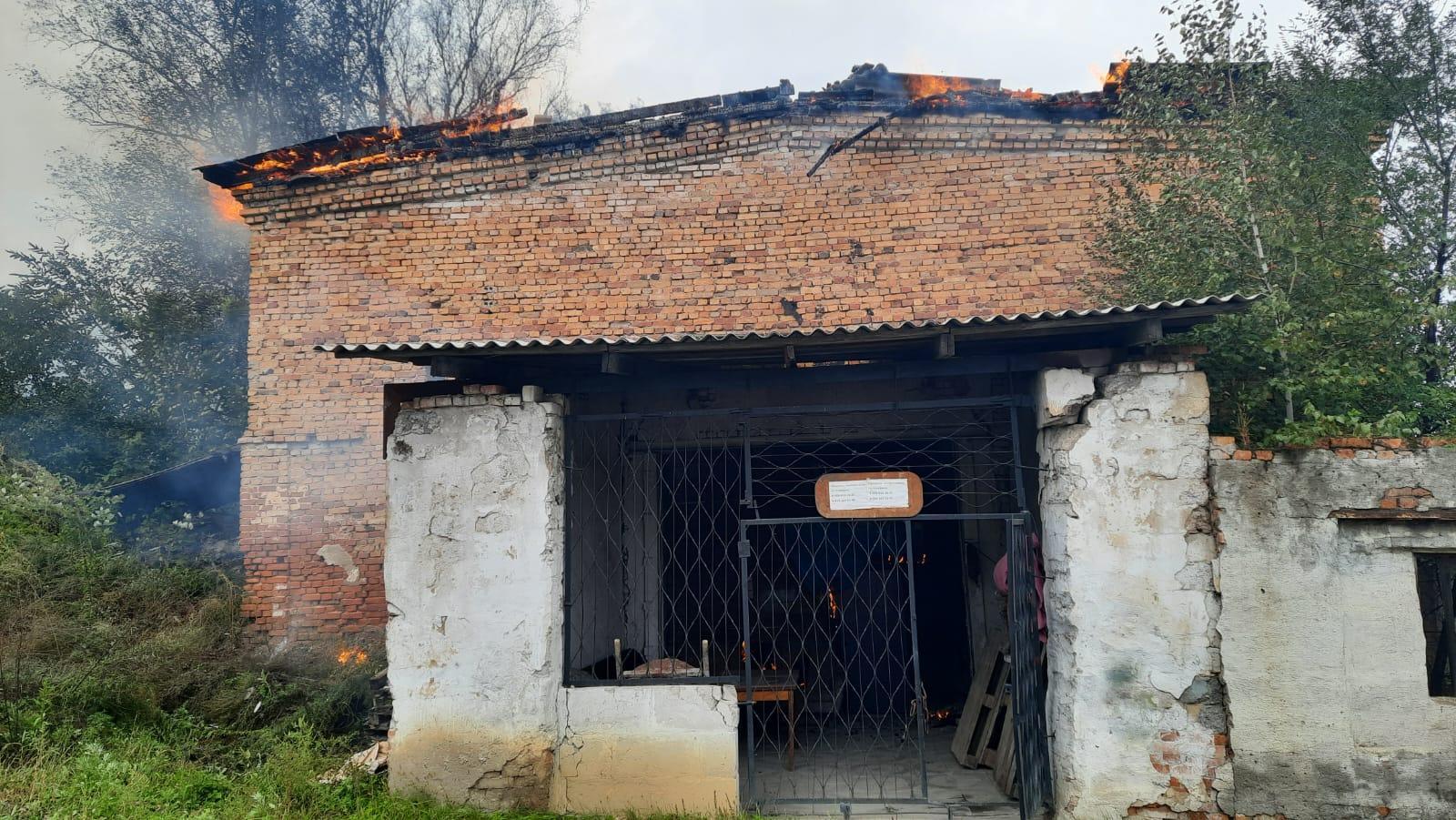 В Райчихинске горел цех по производству пеноблоков | 12.09.2023 |  Благовещенск - БезФормата