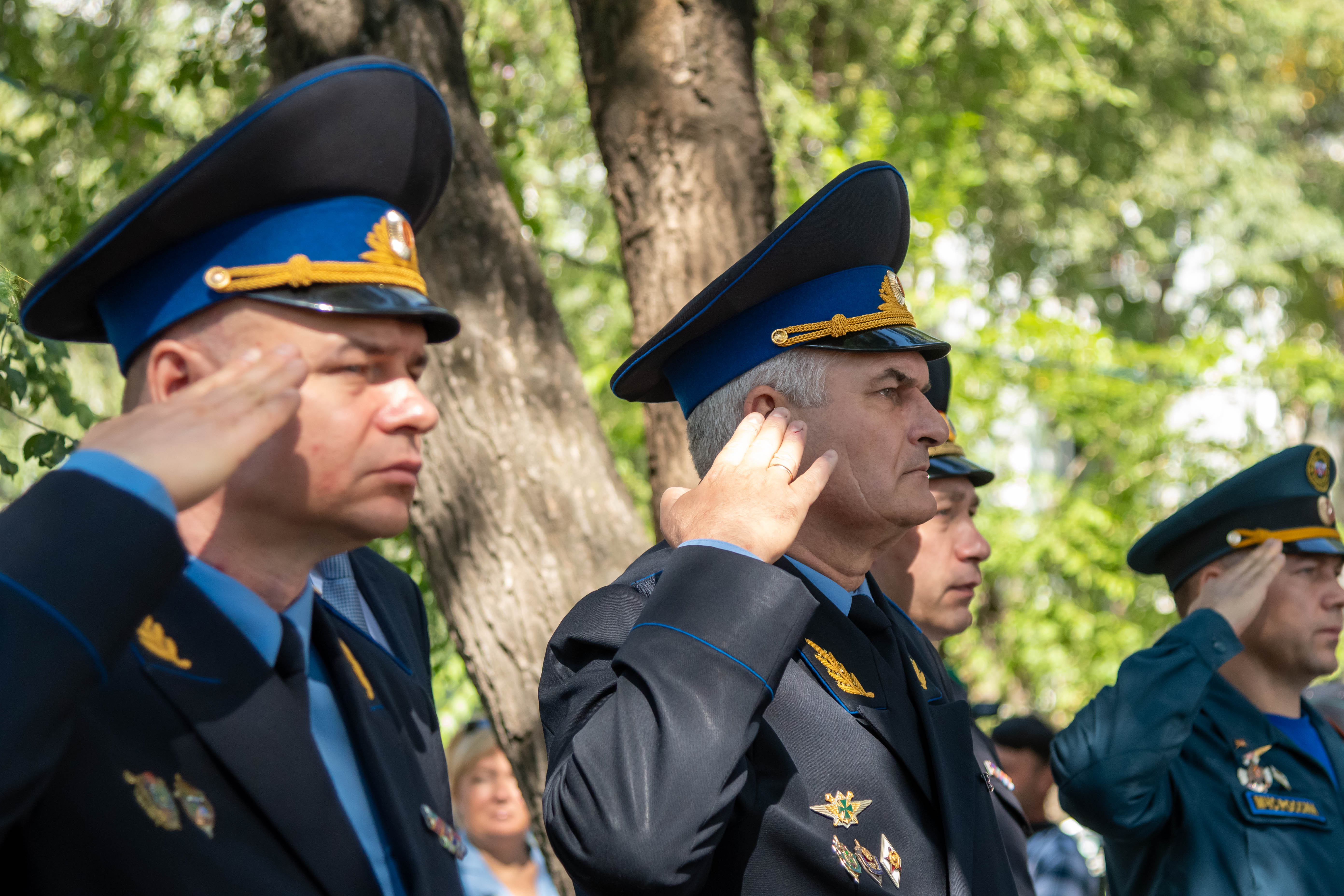 В Благовещенске открыли мемориальную доску, посвященную  ветерану-пограничнику