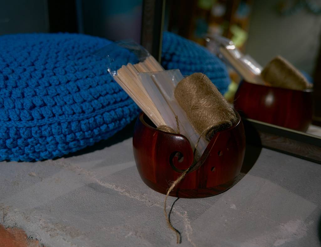 Итальянская бобинная пряжа для ручного и машинного вязания в магазине 