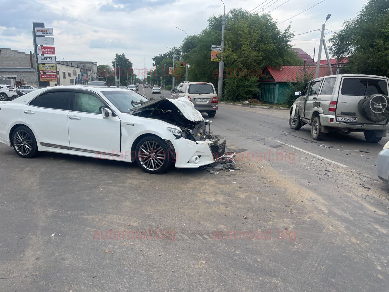 Три человека пострадали в двух ДТП в Благовещенске