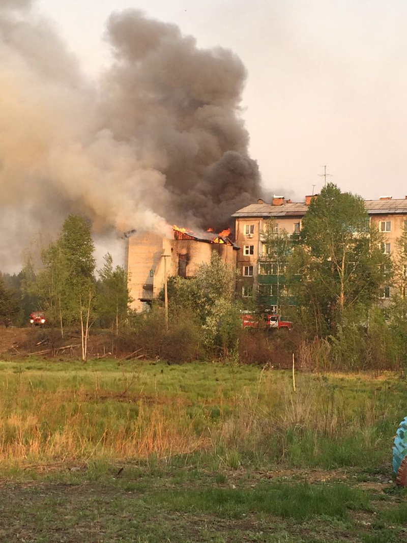 В Февральске в пожаре чуть не сгорела квартира главы поселка