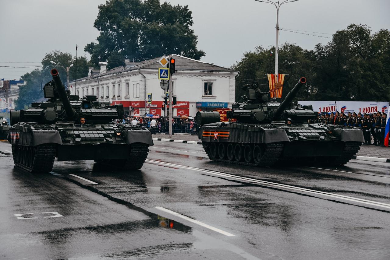 В Белогорске прошел юбилейный Парад Победы