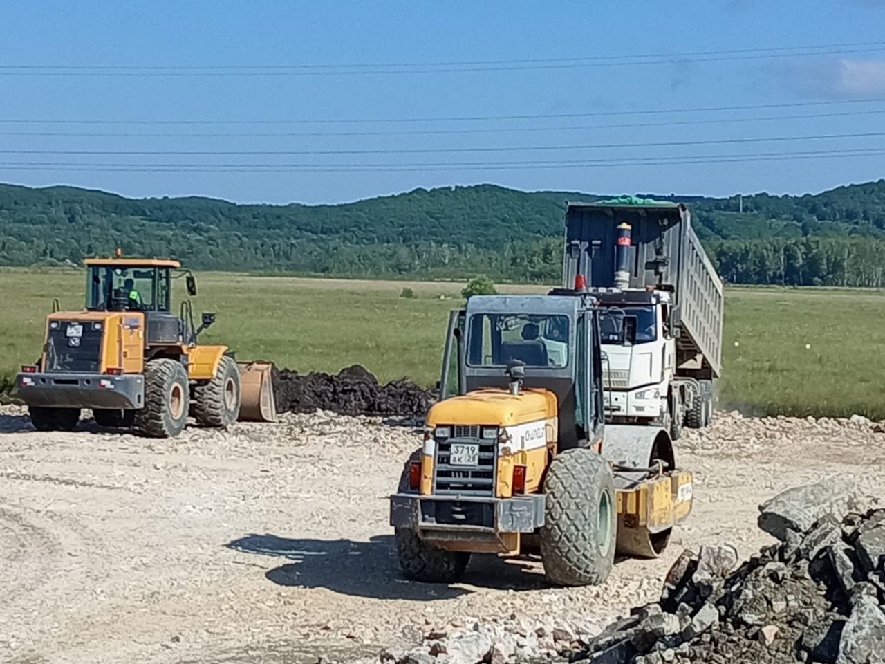 На стройке путепровода в Приамурье готовятся к буровым и бетонным работам