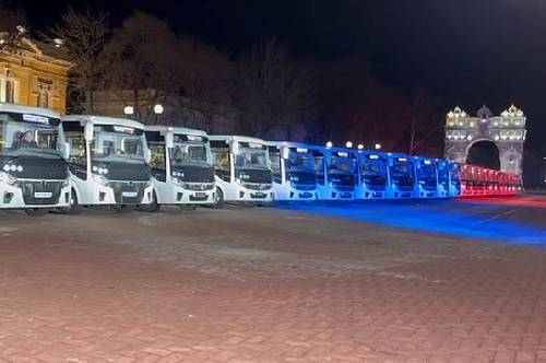 Амурская область получила 25 новых автобусов