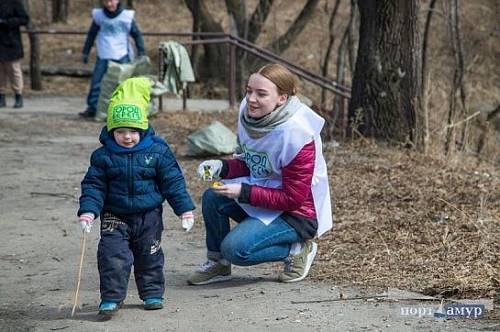 «Веткам ответка»: в Благовещенске запустили новое направление акции «Город берегу»