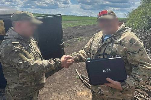 Детектор БПЛА передали амурским военнослужащим