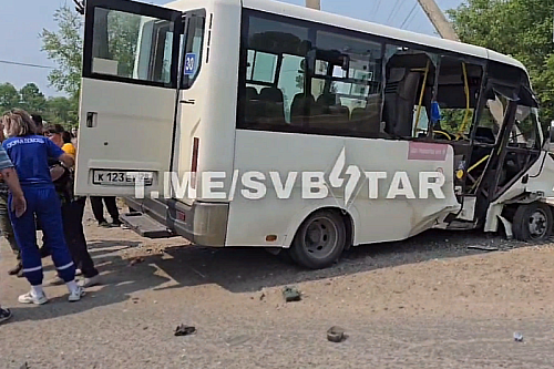 Пять человек пострадали в аварии с автобусом в Свободном