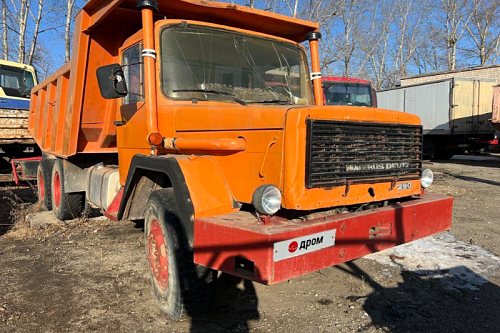В Приамурье продают грузовики Magirus производства ФРГ, которые строили БАМ 