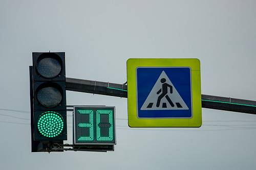 На въезде в Чигири на Василенко установят вызывной светофор