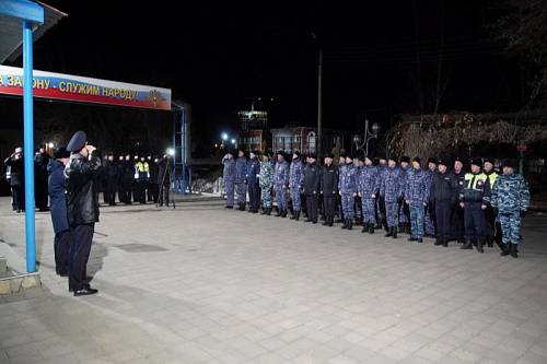 Сводный отряд амурской полиции отправился на Северный Кавказ