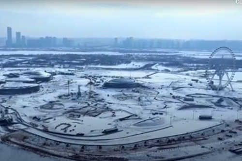 В Харбине строят новый «Мир снега и льда»