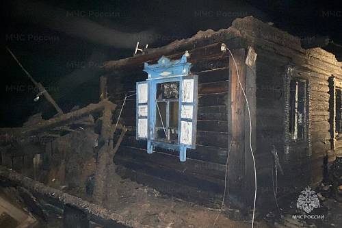 Жилой дом сгорел в Свободненском районе