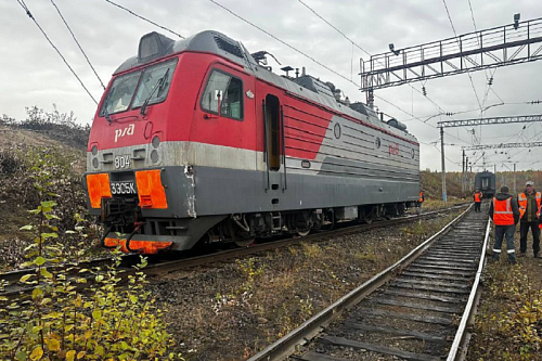 В Приамурье на железной дороге столкнулись локомотивы