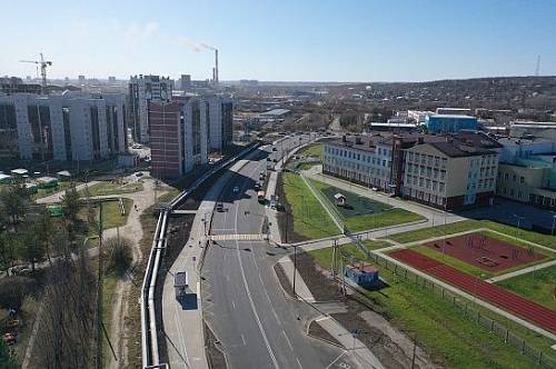 Реконструкцию новой магистрали завершили в Благовещенске
