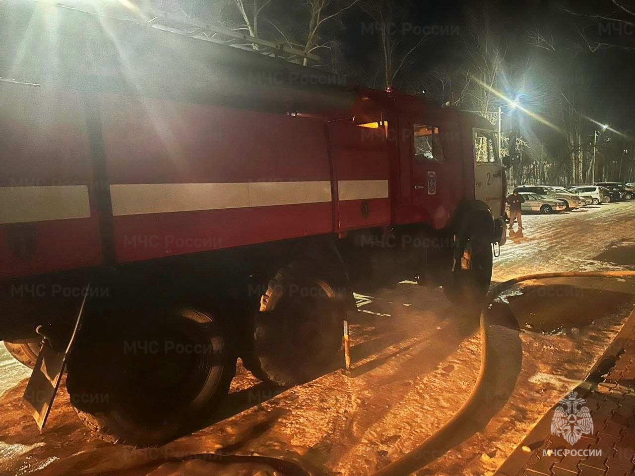 В Благовещенске во время пожара спасли пять человек